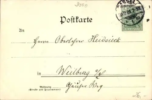 Ak Kassel in Hessen, Fulda-Brücke