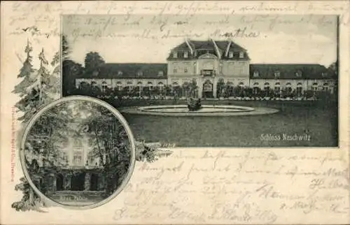 Ak Neschwitz in der Oberlausitz, Schloss, Altes Palais