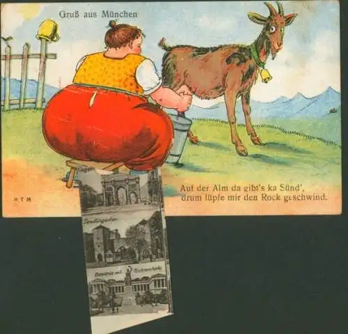 Leporello Ak München, Bavaria, Sendlingertor, Stadtansichten