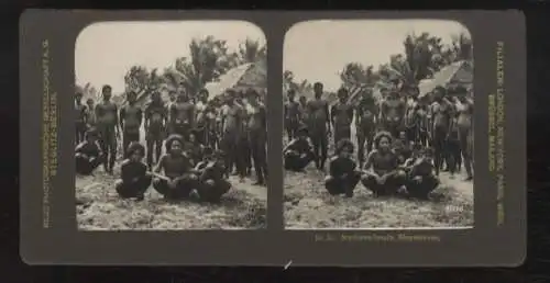 Stereo Foto Marianen-Inseln, Indigene