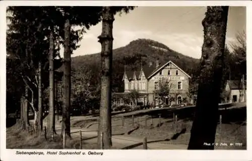 Ak Königswinter am Rhein, Oelberg, Hotel Sophienhof, Siebengebirge