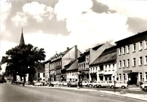 Ak Zossen Brandenburg, Marktplatz