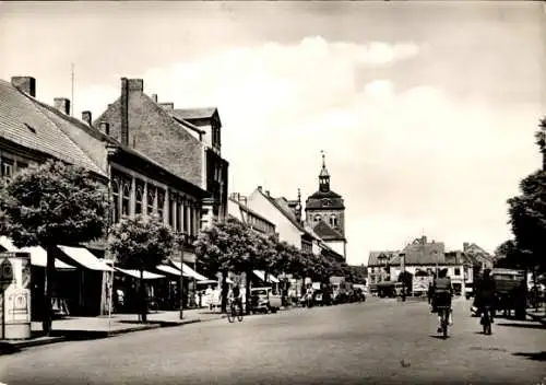 Ak Luckenwalde in Brandenburg, Ernst-Thälmann-Straße