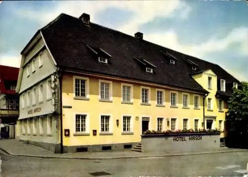 Ak Sankt Georgen im Schwarzwald, Hotel Hirsch