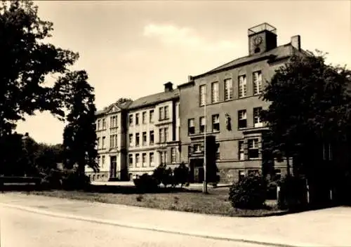 Ak Limbach Oberfrohna in Sachsen, Amtsgebäude