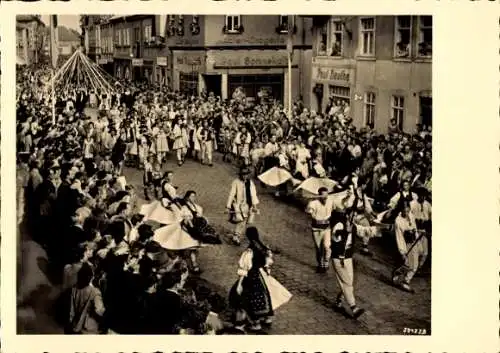 Ak Rudolstadt Thüringen, Fest des deutschen Volkstanzes