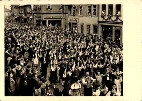 Ak Rudolstadt Thüringen, Fest des deutschen Volkstanzes