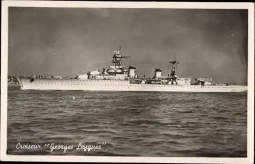 Ak Französisches Kriegsschiff Georges Leygues, Französische Marine