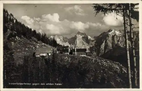 Ak Ebbs in Tirol, Vorderkaiserfeldenhütte, Wilder Kaiser