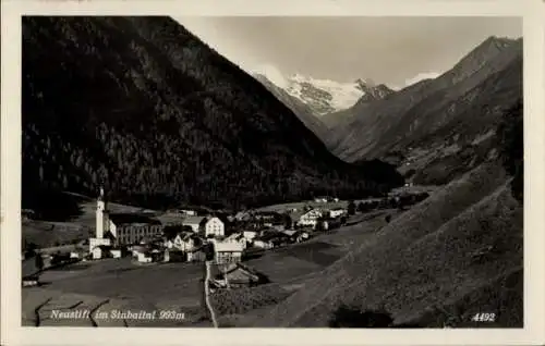 Ak Neustift im Stubaital Tirol, Gesamtansicht