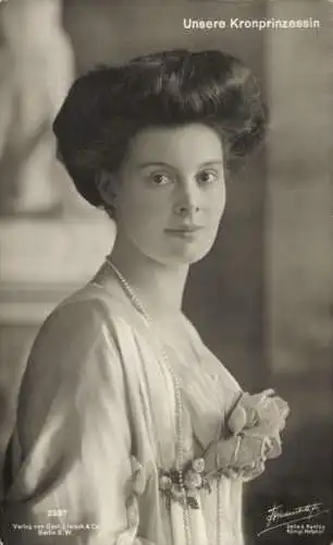 Ak Kronprinzessin Cecilie von Preußen, Portrait, Liersch 2337