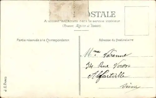 Künstler Ak Monge, Letzte Etappe, Verwundete Soldaten