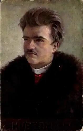 Künstler Ak Polnischer Violinist Bronisław Huberman, Portrait, BKWI 874 43