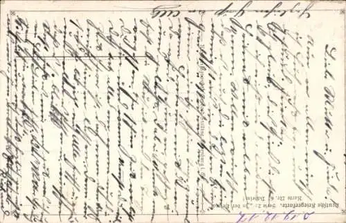 Künstler Ak Daheim, Soldat kehrt Heim, Mutter