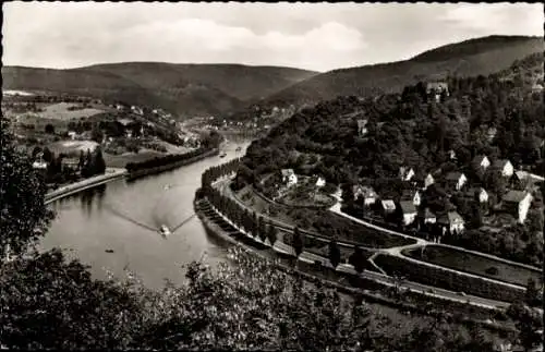 Ak Heidelberg am Neckar, Panorama, Neckartal, Blick vom Storchennest