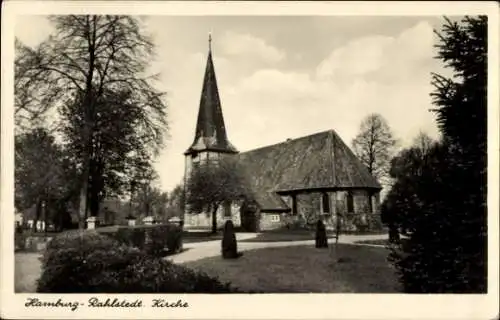 Ak Hamburg Wandsbek Rahlstedt, Kirche