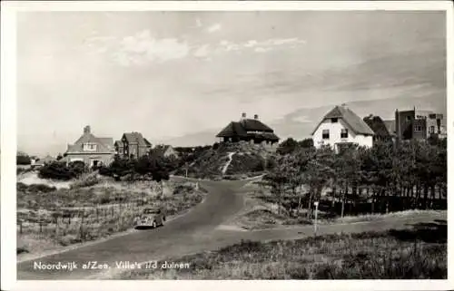 Ak Noordwijk aan Zee Südholland, Villen in den Dünen