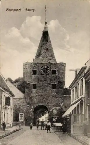 Ak Elburg Gelderland, Vischpoort