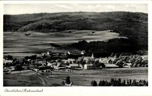 Ak Oberschledorn Medebach im Sauerland, Totalansicht