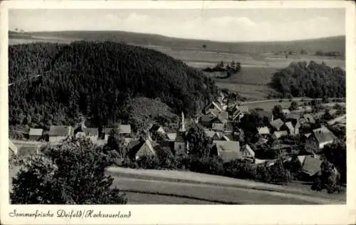 Ak Deifeld Medebach im Sauerland, Teilansicht