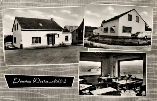 Ak Hohensayn Roth im Westerwald, Pension Westerwaldblick, Gasthof Becher