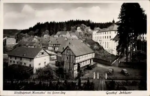 Ak Marienthal Seelbach bei Hamm an der Sieg Westerwald, Wallfahrtsort, Gasthof Julius Imhäuser