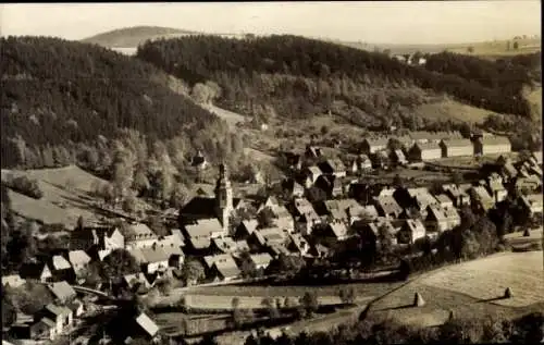 Ak Geising Altenberg im Erzgebirge, Panorama