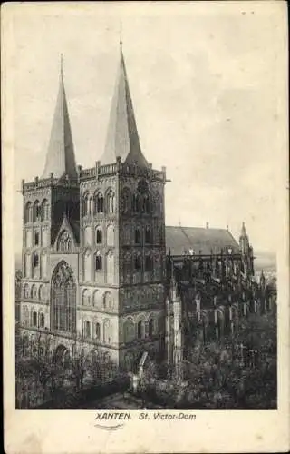 Ak Xanten am Niederrhein, St. Victor-Dom