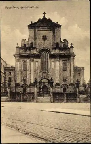 Ak Paderborn in Westfalen, Jesuitenkirche