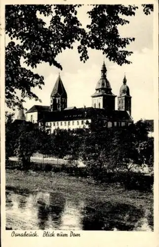 Ak Osnabrück in Niedersachsen, Blick zum Dom