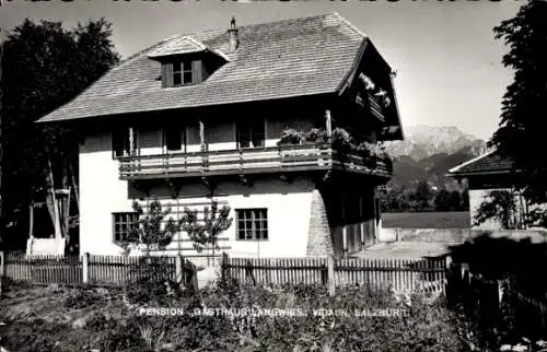 Ak Bad Vigaun in Salzburg, Pension Gasthaus Langwies