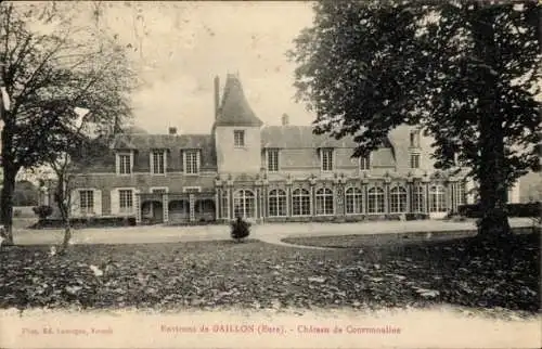 Ak Gaillon Eure, Château de Courtmoulins