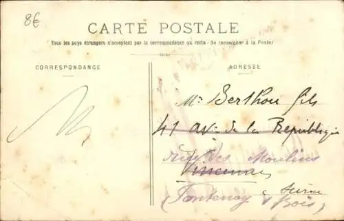 Ak Gaillon Eure, Tour du Hazey