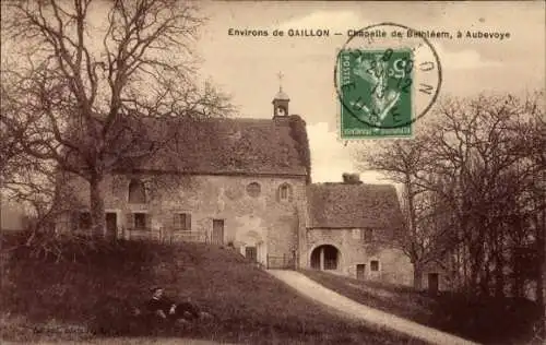 Ak Gaillon Eure, Bethlehem-Kapelle