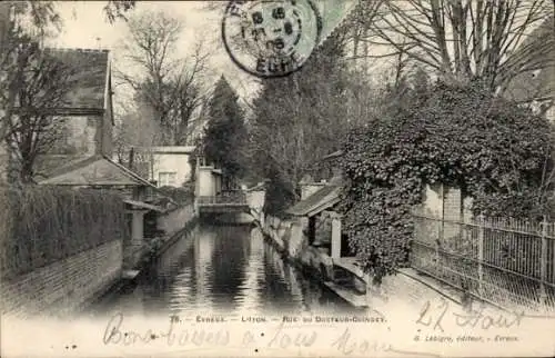 Ak Évreux Eure, Rue du Docteur Guindey