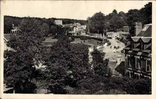 Ak Bagnoles de l'Orne Orne, Panoramablick von Roc-au-Chien aus