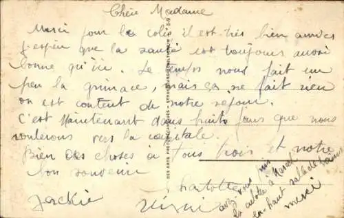 Ak Saint Aubin sur Mer Calvados, La Digue