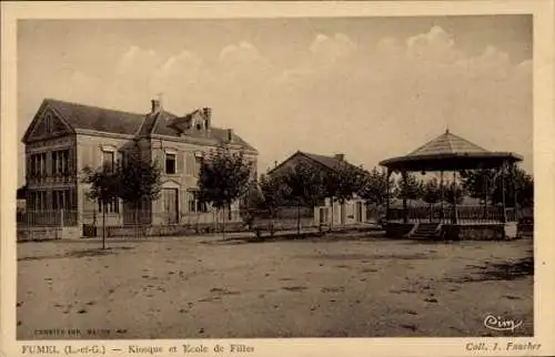 Ak Fumel Lot et Garonne, Kiosque, Ecole de Filles