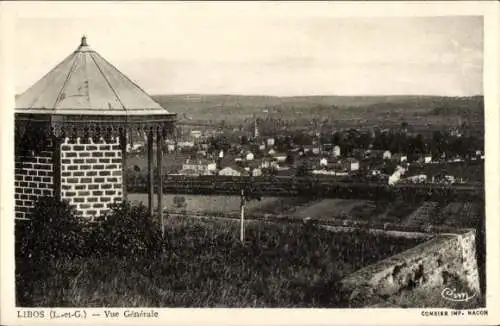 Ak Libos Lot-et-Garonne, Panorama