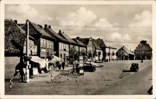 Ak Oldenburg in Holstein, Markt, Geschäfte