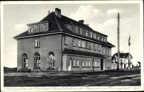 Ak Wenningstedt Braderup in Nordfriesland Sylt, Blick auf die Oberrealschule