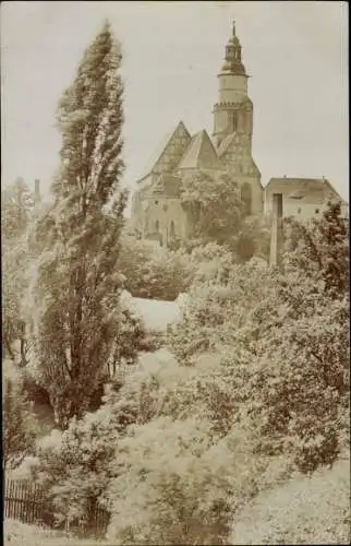 Foto Ak Kamenz in Sachsen, Hauptkirche St. Marien