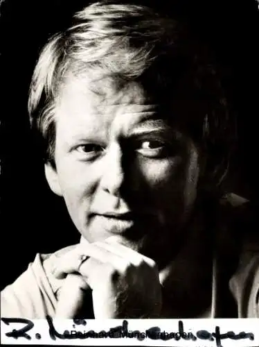Ak Schauspieler Reinhard Münchenhagen, Portrait, Autogramm