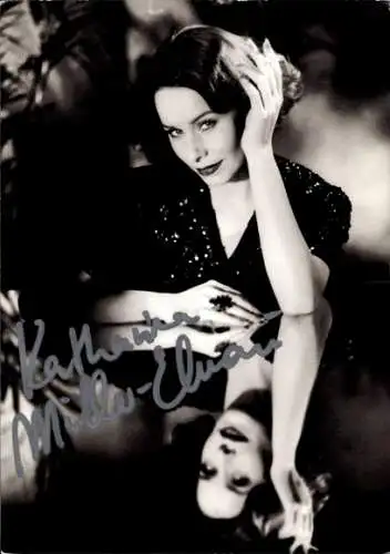 Ak Schauspielerin Katharina Müller-Elmau, Portrait, Autogramm