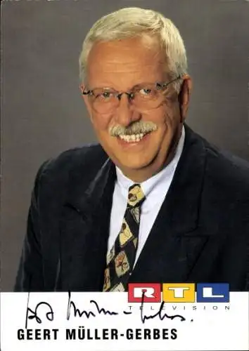 Ak Schauspieler Geert Müller-Gerbes, Portrait, Autogramm