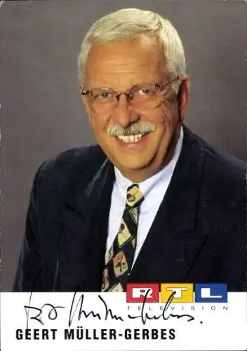 Ak Schauspieler Geert Müller-Gerbes, Portrait, Autogramm