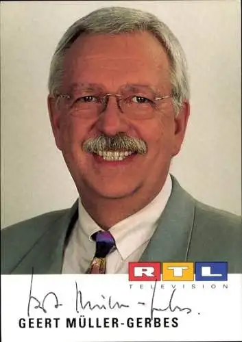Ak Schauspieler Geert Müller-Gerbes, Portrait, Autogramm
