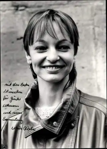 Ak Schauspielerin Ulrike Ritscher, Portrait, Autogramm