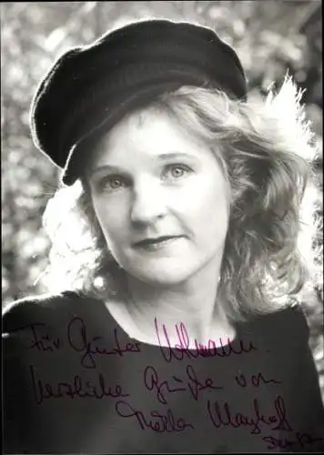 Ak Schauspielerin Thekla Mayhoff, Portrait, Autogramm