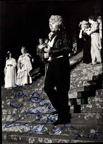 Ak Schauspieler Kurt Sternik, Opernszene, Autogramm